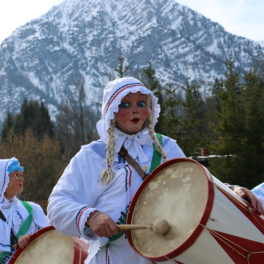 Ausseer Fasching Trommelweib