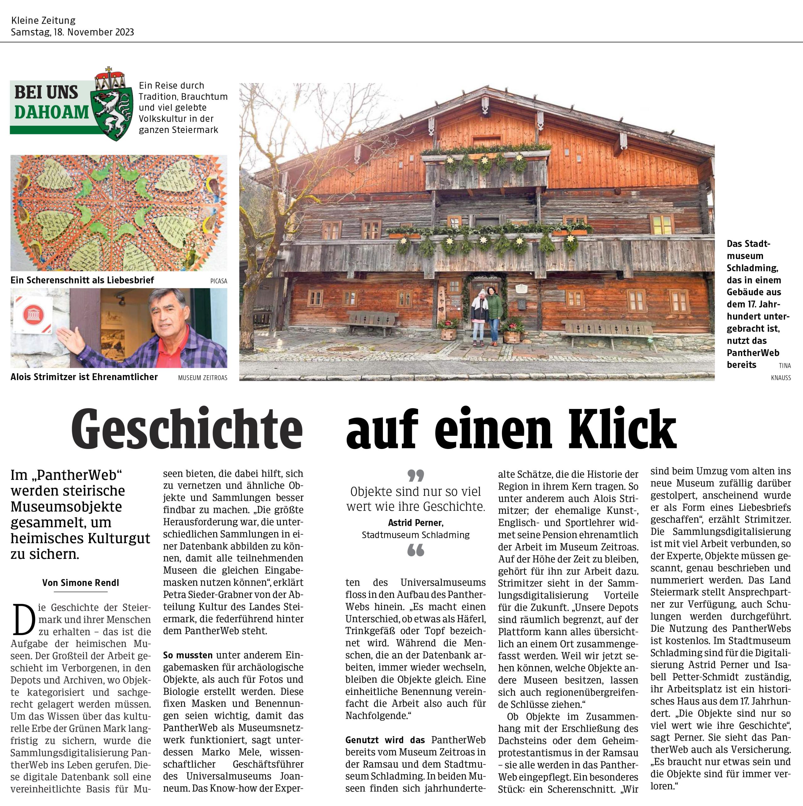 Beitrag "Geschichte auf einen Klick"