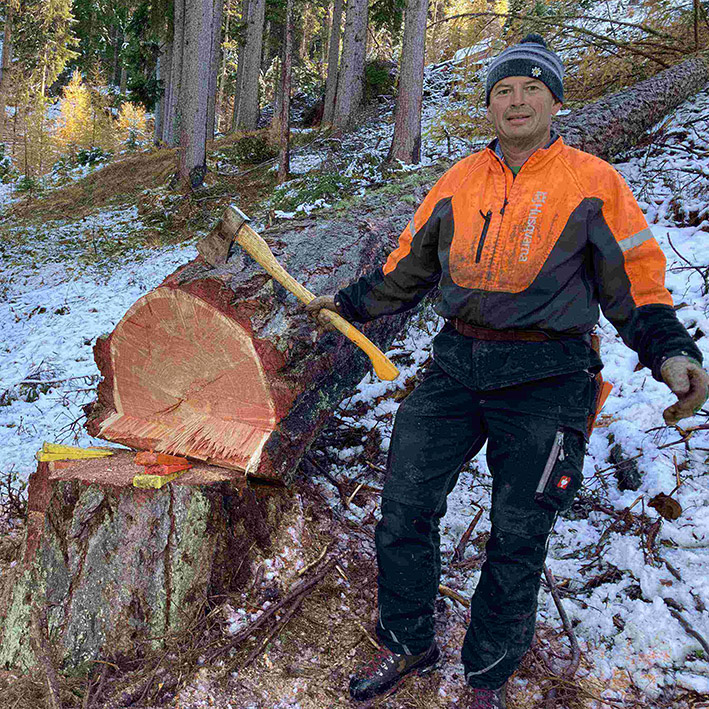 Holzschindelerzeugung