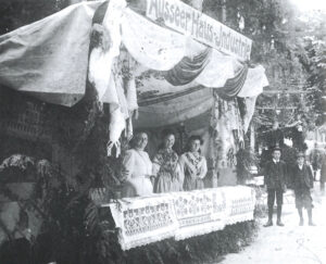 Stand des Ausseer Haus-Industrie-Vereines 1902
